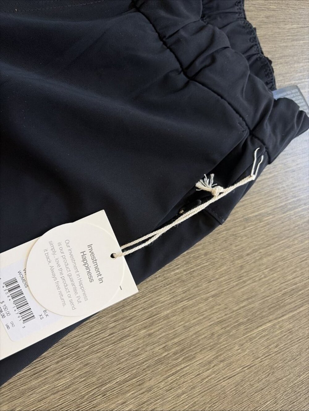 NWT Women’s Vuori Miles Ankle Pant Color Black, Size XS New - Picture 4 of 7